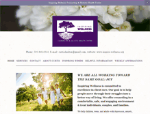 Tablet Screenshot of inspire-wellness.org